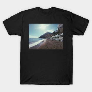 Positano Amalfi Coast Italy print T-Shirt